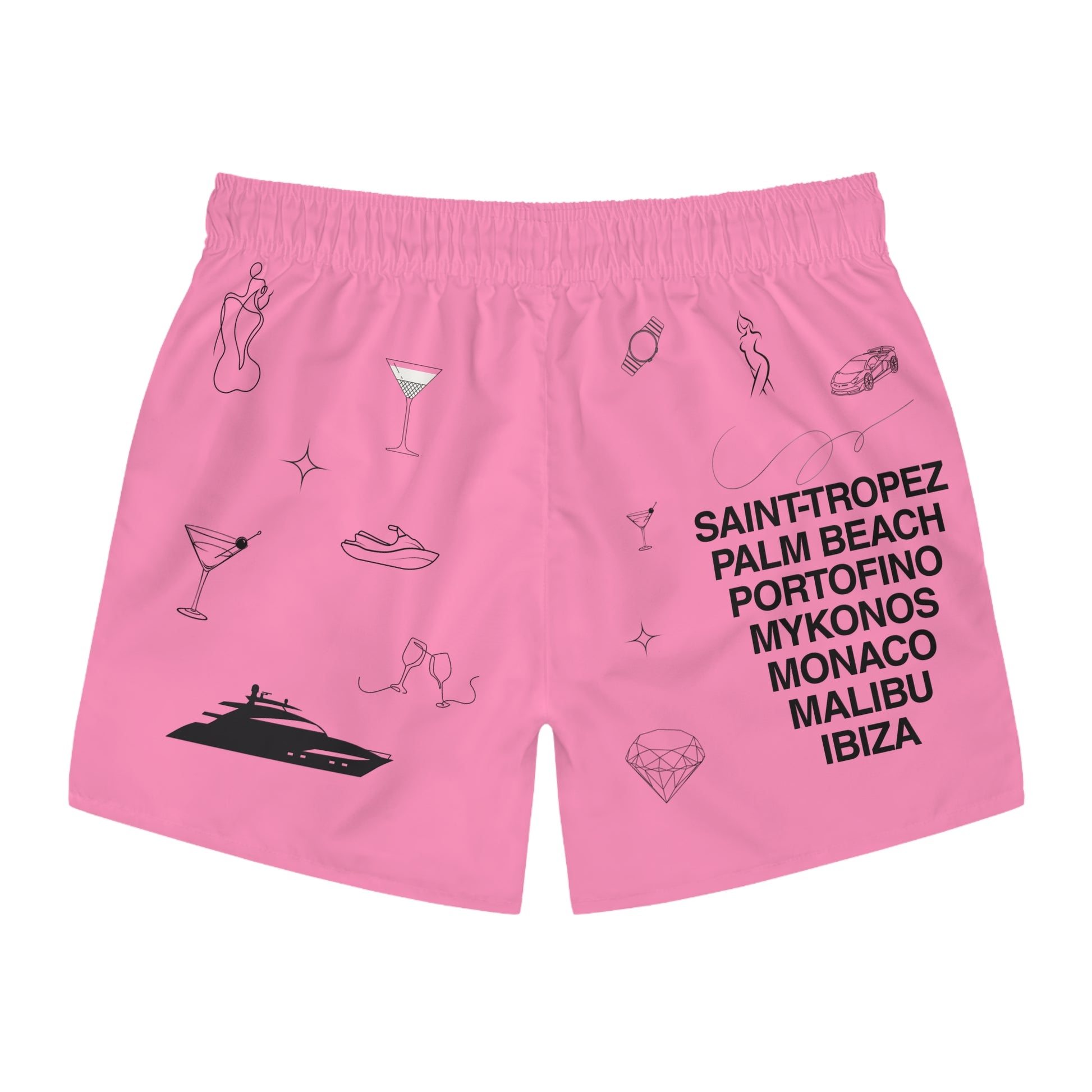 Maillot "OLD MONEY CITIES" - Rose