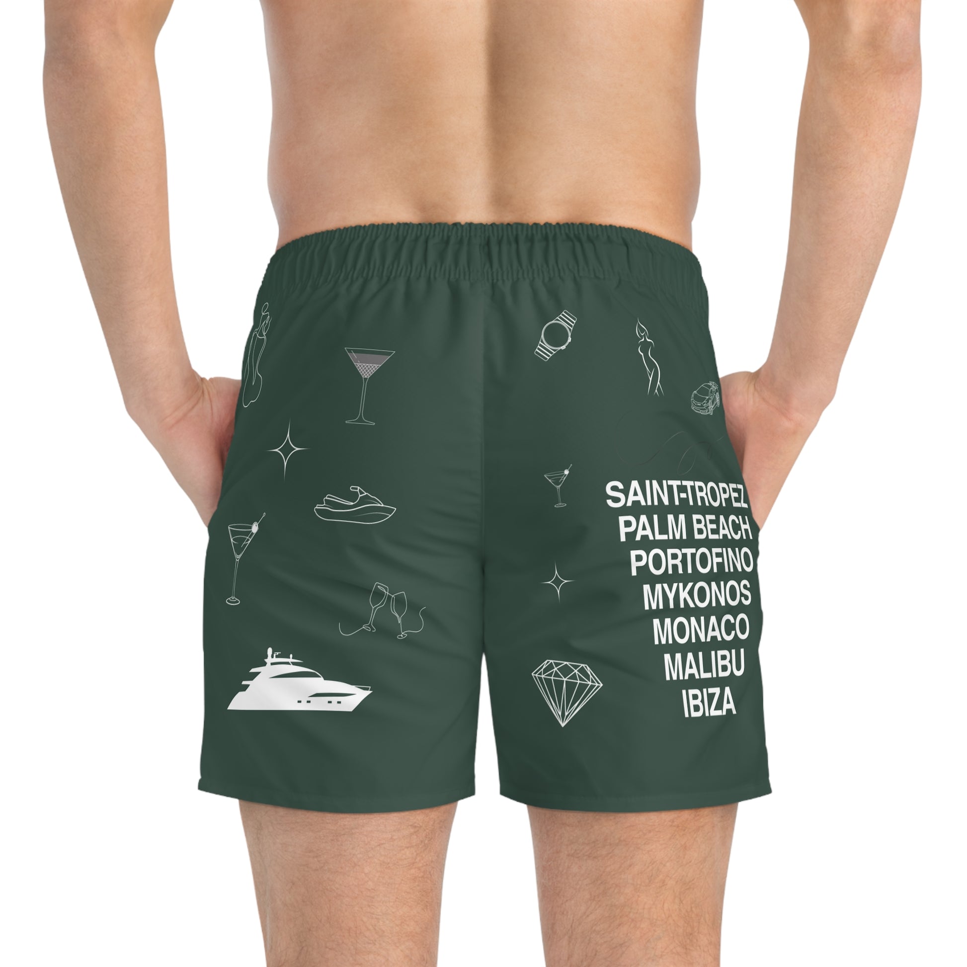 Maillot "OLD MONEY CITIES" - Vert Olive