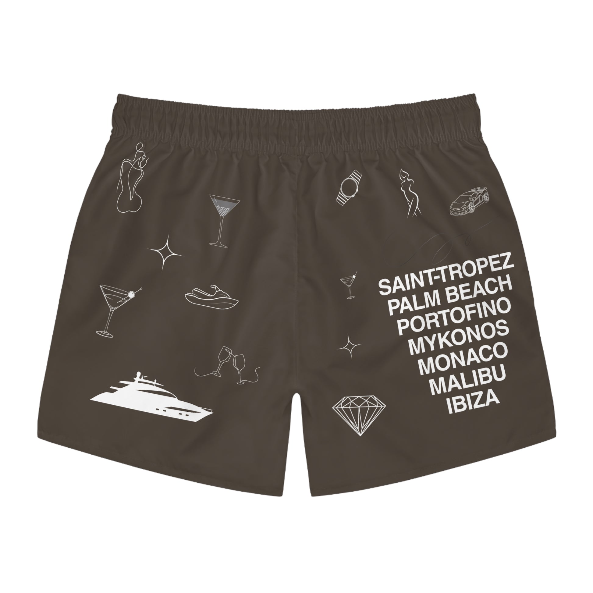 Maillot "OLD MONEY CITIES" - Marron